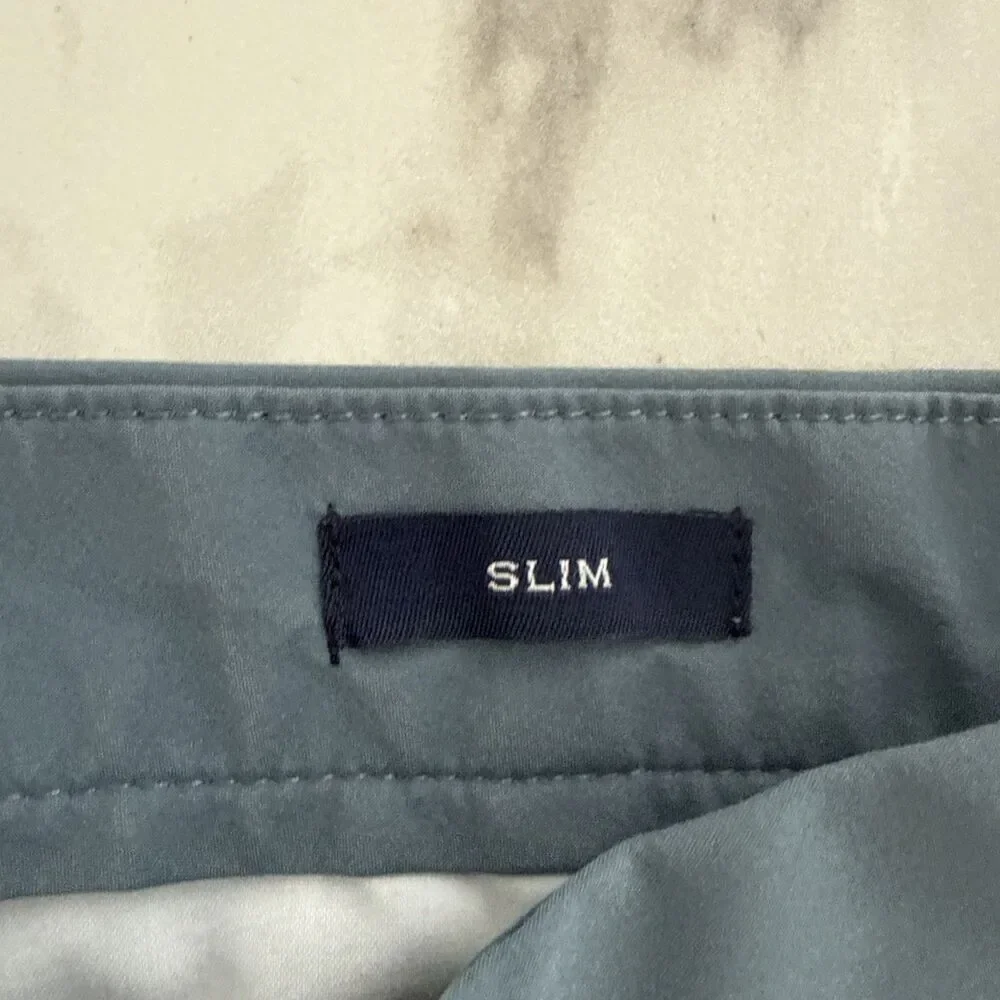 J. Crew Factory Flex Slim Fit Flex Blue Slacks Men's 31x30